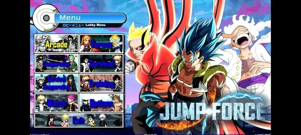 Appealing Graphics in Jump Force Mugen APK