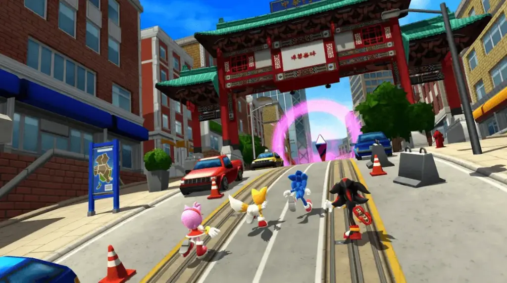 Game Overview of Sonic Forces MOD APK