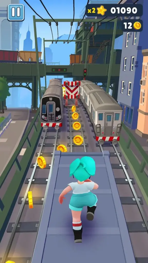 Gameplay Of Subway Surfers MOD APK