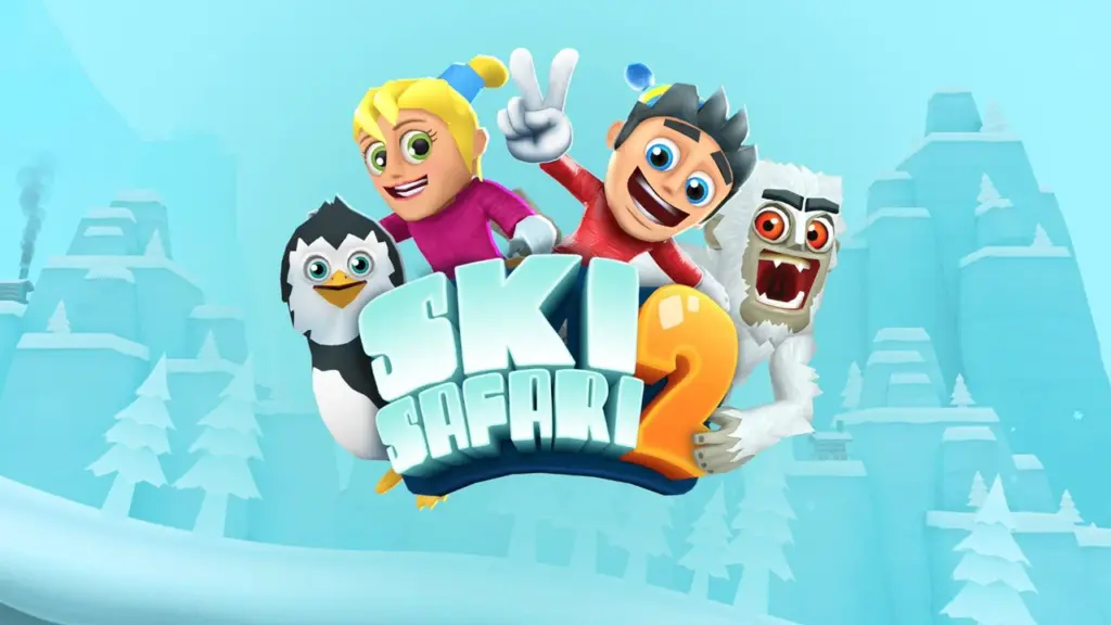 Gameplay of Ski Safari 2 Mod APK