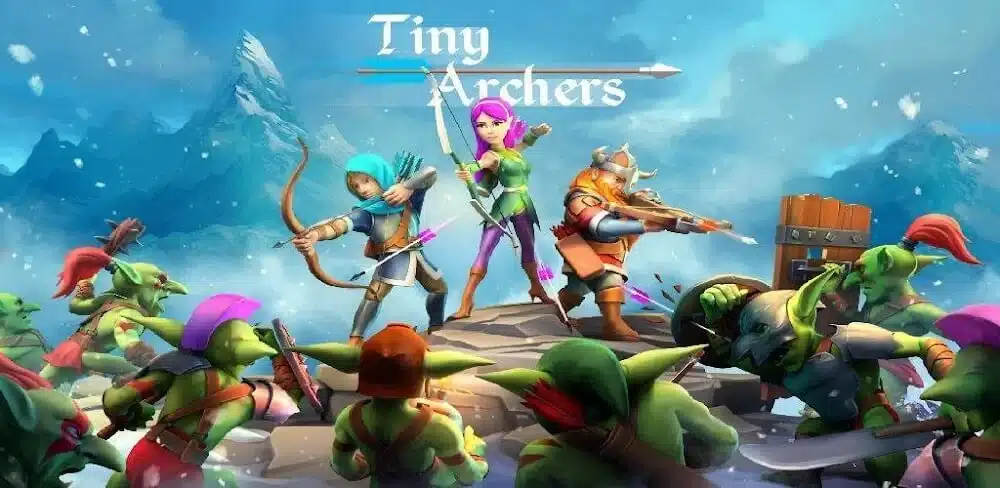 Gameplay of Tiny Archers Mod Apk