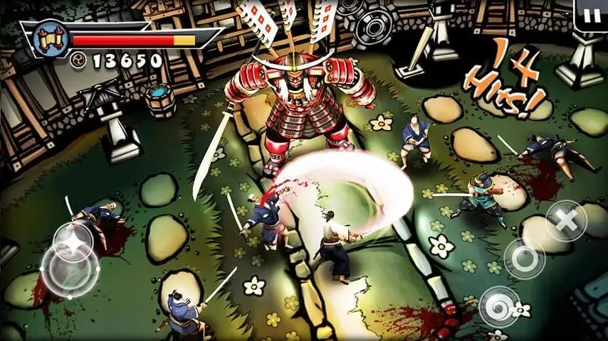 gameplay_of_samurai_2_vengeance_mod_apk