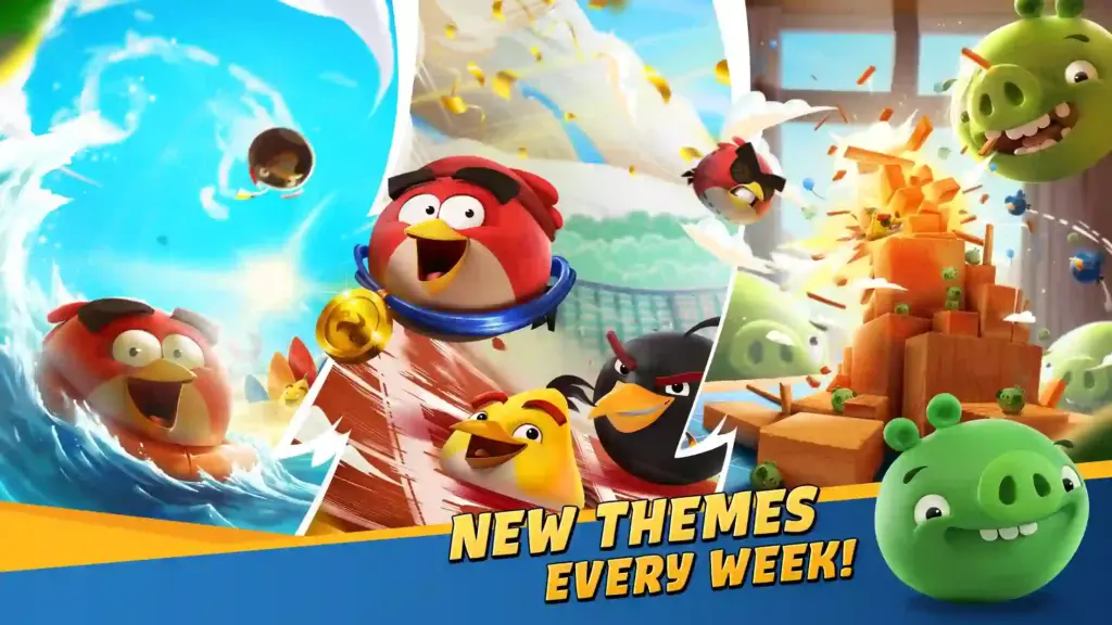 introduction of angry birds friends mod apk