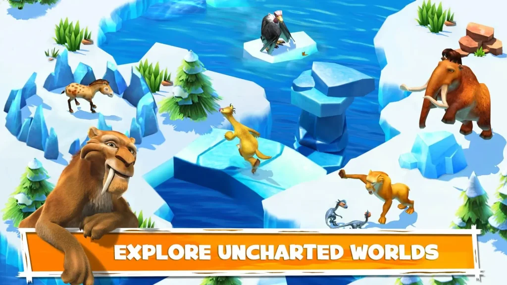 Game Overview of Ice Age Adventures MOD APK 2023