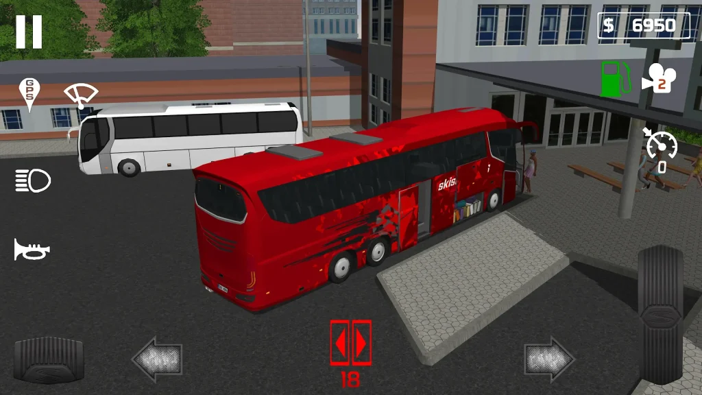 Gameplay Of Public Transport Simulation Coach Mod APK