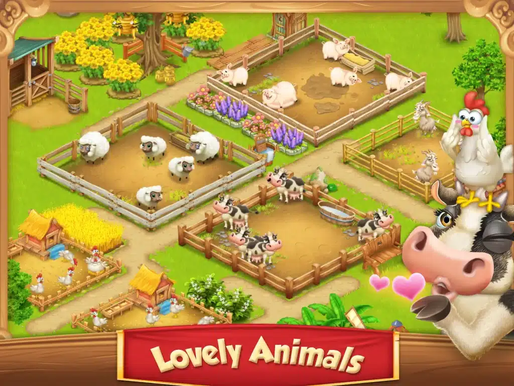 Gameplay Of Village And Farm Mod APK