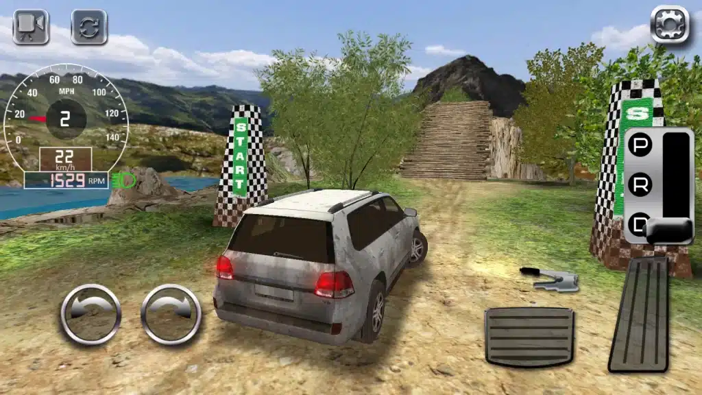 Gameplay of 4x4 Off-Road Rally 7 MOD APK Latest Version 