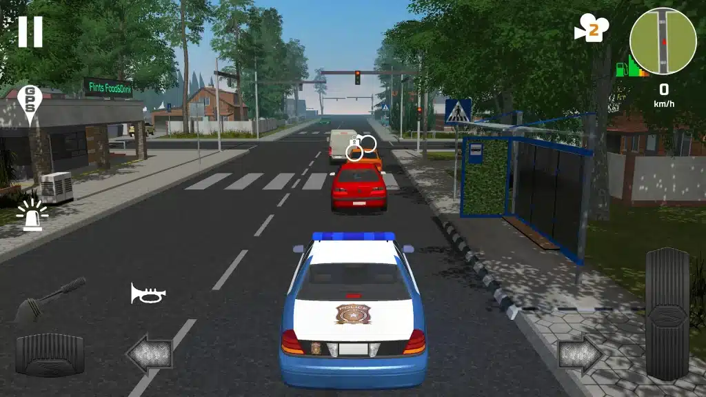 Gameplay of Police Patrol Simulator Mod Apk 2023