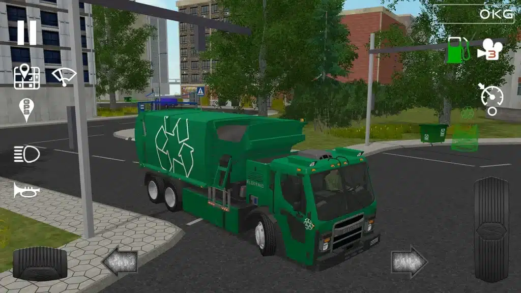 Gameplay of Trash Truck Simulator Mod Apk 2023