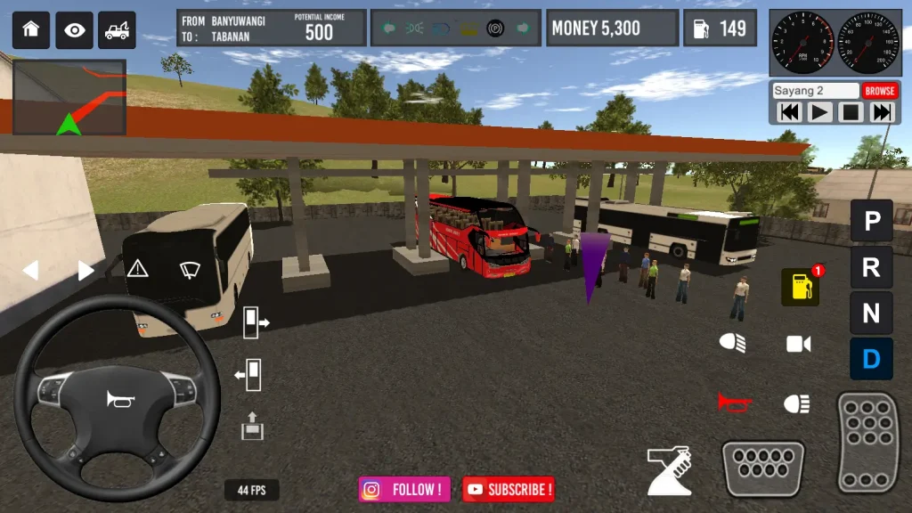 The Gameplay of IDBS Bus Simulator Mod Apk 2023