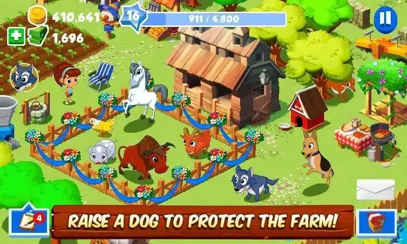 The Gameplay of Green Farm 3 Mod APK