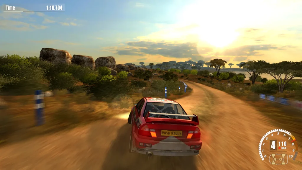 Gameplay of Rush Rally 3 Mod APK