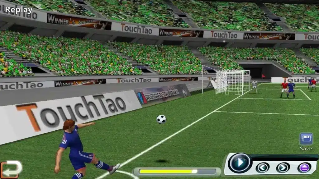 Gameplay of World Soccer League Mod APK