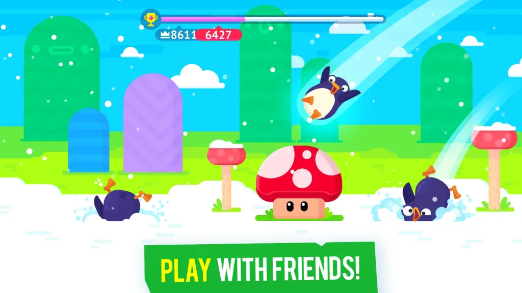 The Gameplay of Bouncemasters Mod APK