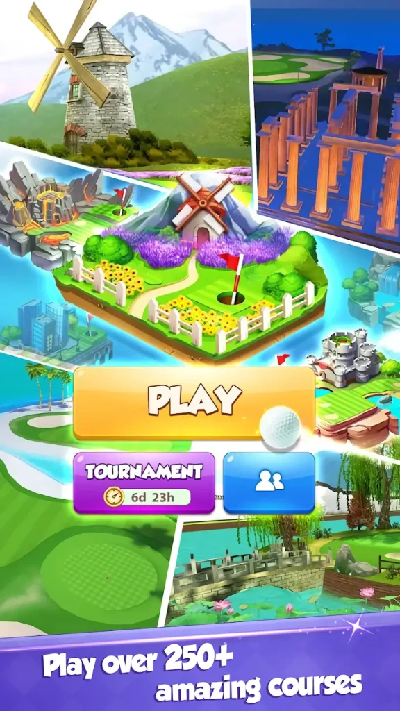 The Gameplay of Golf Rival Mod APK 