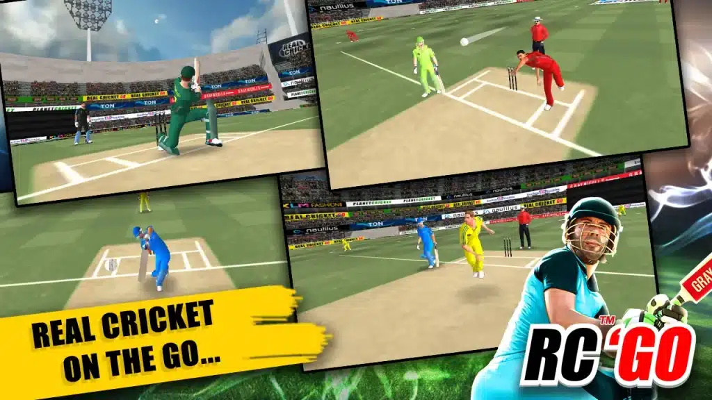The Gameplay of Real Cricket Go Mod APK 