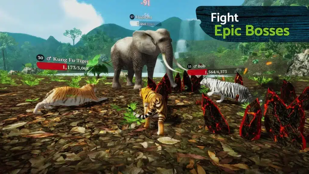 The Gameplay of The Tiger Mod APK 