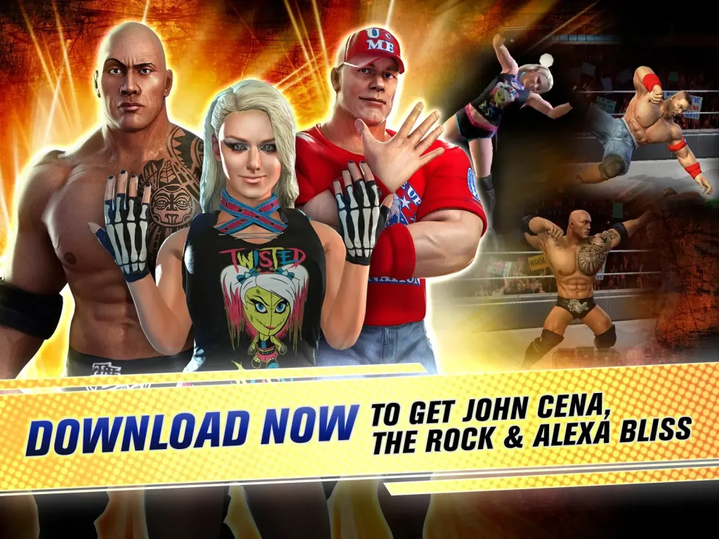 The Gameplay of WWE Champions Mod APK 
