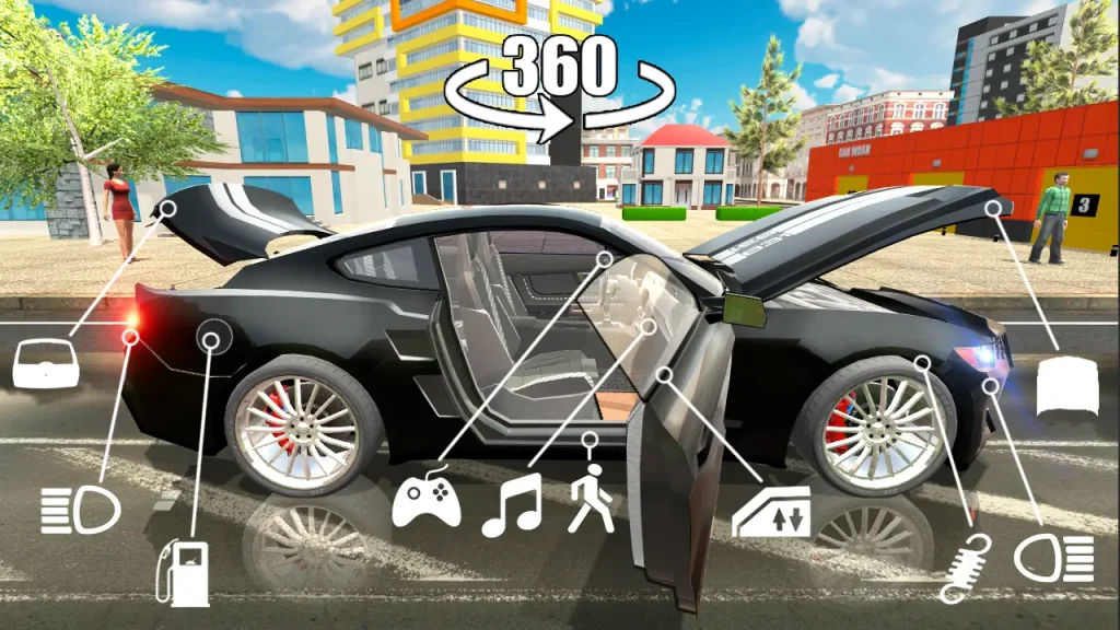 Overview of Car Simulator 2 MOD APK