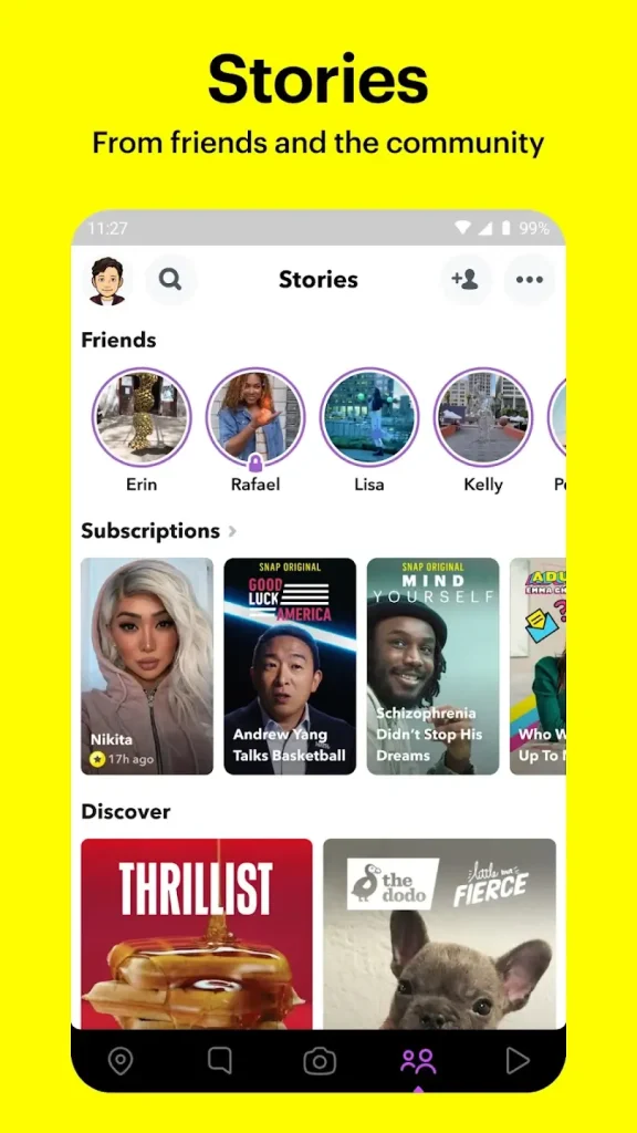Watch Numerous Stories on Social Media
