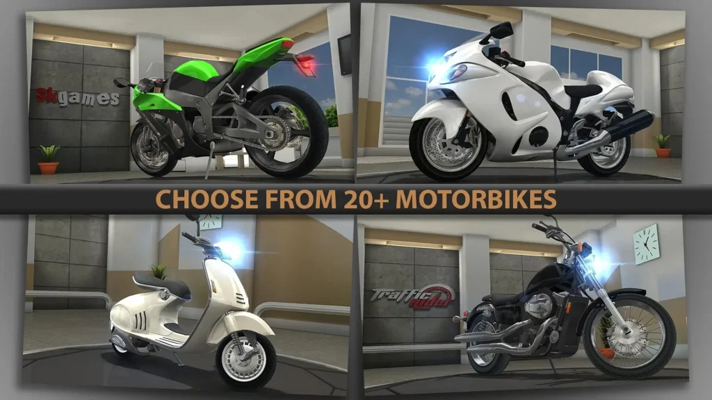 Gameplay and Overview of Traffic Rider MOD APK